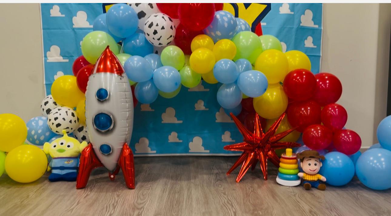 Toy Story Theme Balloon Decoration