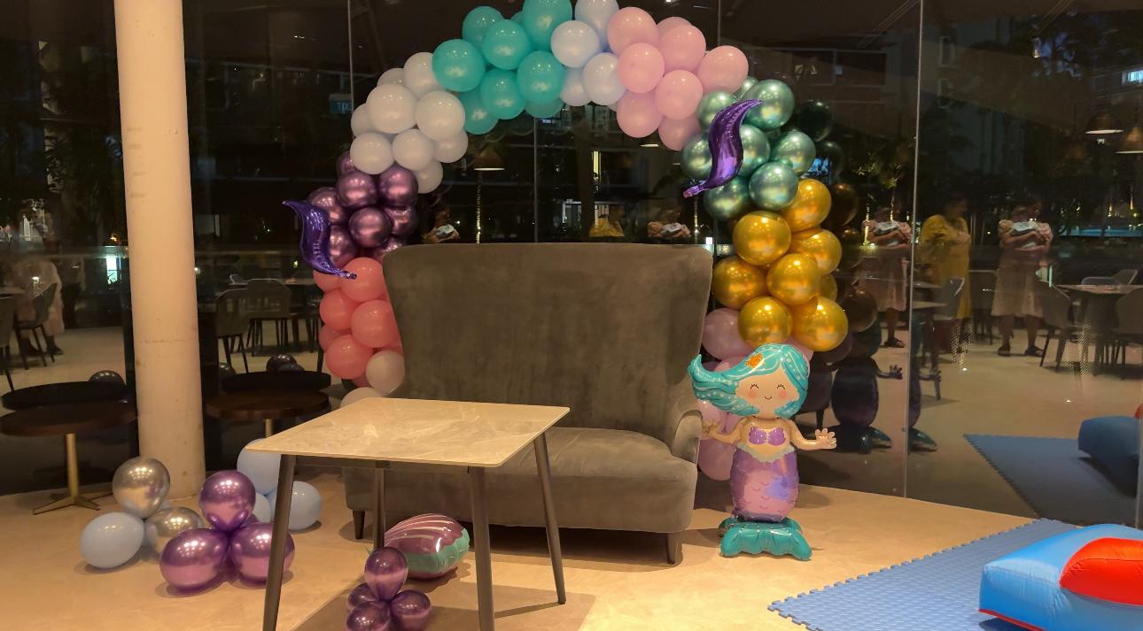 Mermaid Theme Balloon Decoration