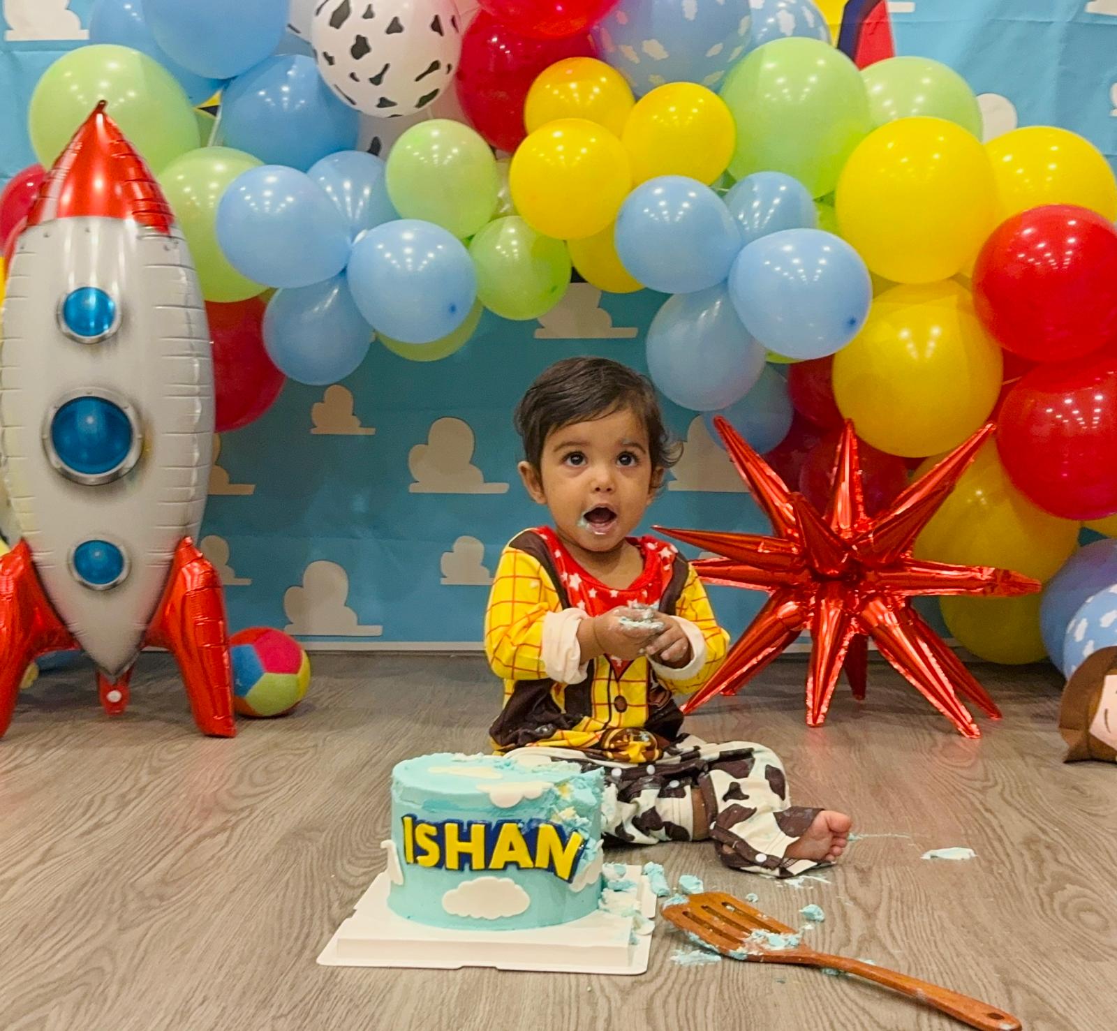 Cake Smash Toy Story Birthday